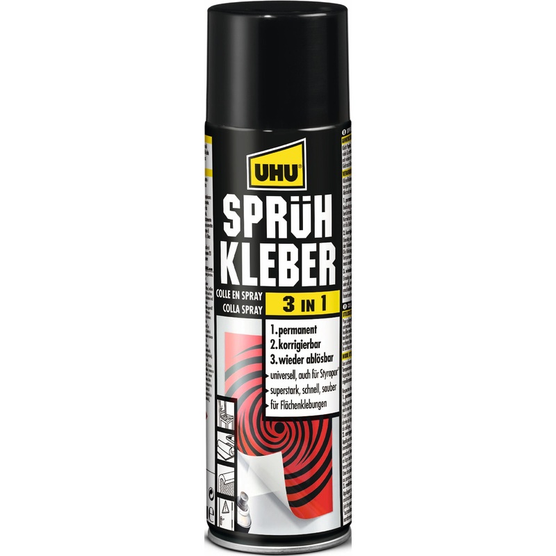 Uhu Klebstoff Sprhkleber 3In1 500m2