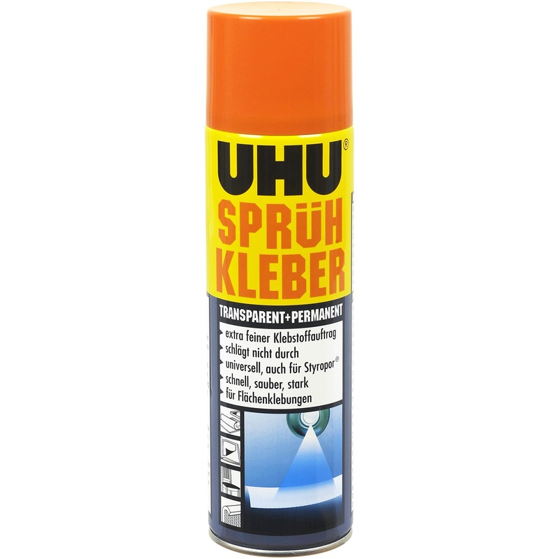 Uhu Klebstoff Sprhkleber permanent 500m2 Dose