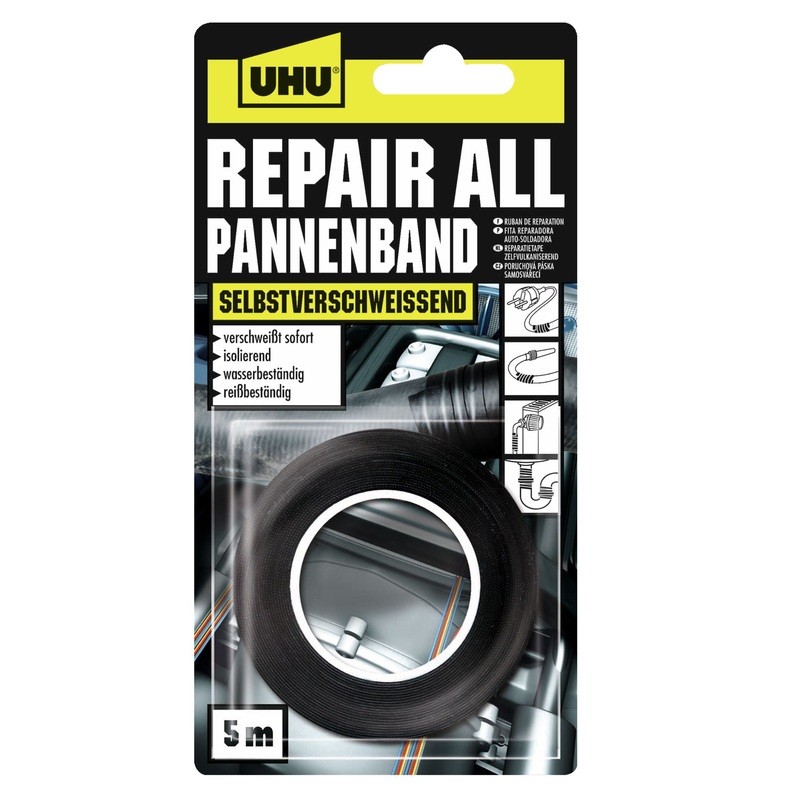 UHU Pannenband Pannenband Repair All selbstverschweissend 5 m