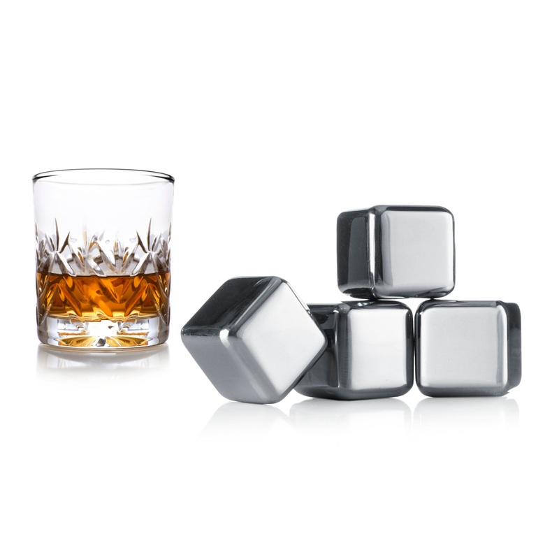 Vacu Vin Khlsteine Whisky Khlsteine 4-er Set