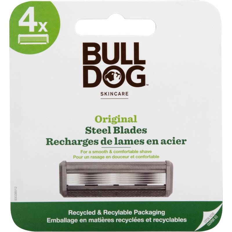 Bulldog Skincare Rasierklingen Original Ersatzklingen 4 Stck