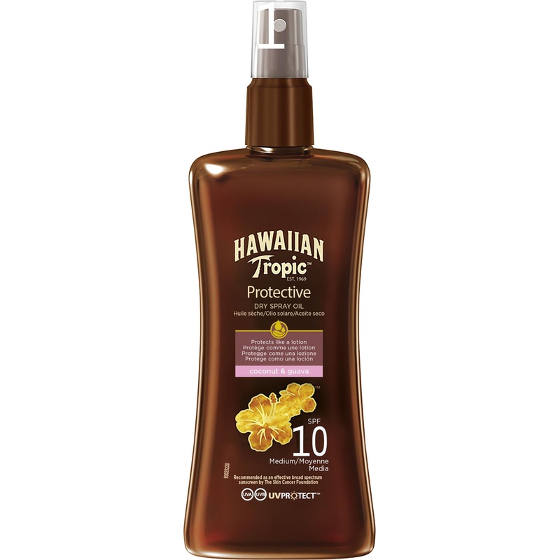 Hawaiian Tropic Zubehr Dry Spray Sonnenl LSF10 200ml