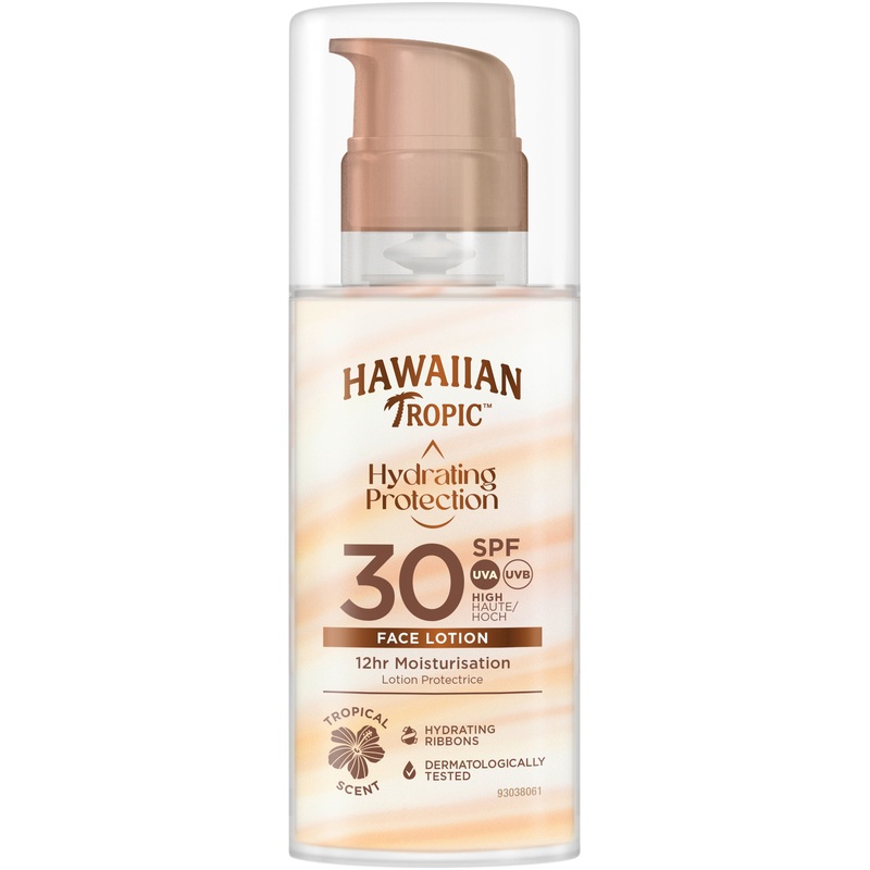 Hawaiian Tropic Zubehr Silk HydrFace Lot LSF30 50ml