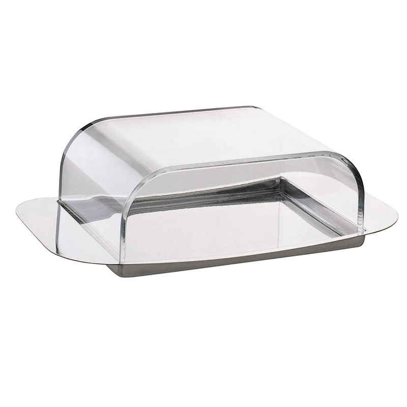 MOHA Zubehr BUTTER FRESH BUTTERDOSE INOX/AKRYL