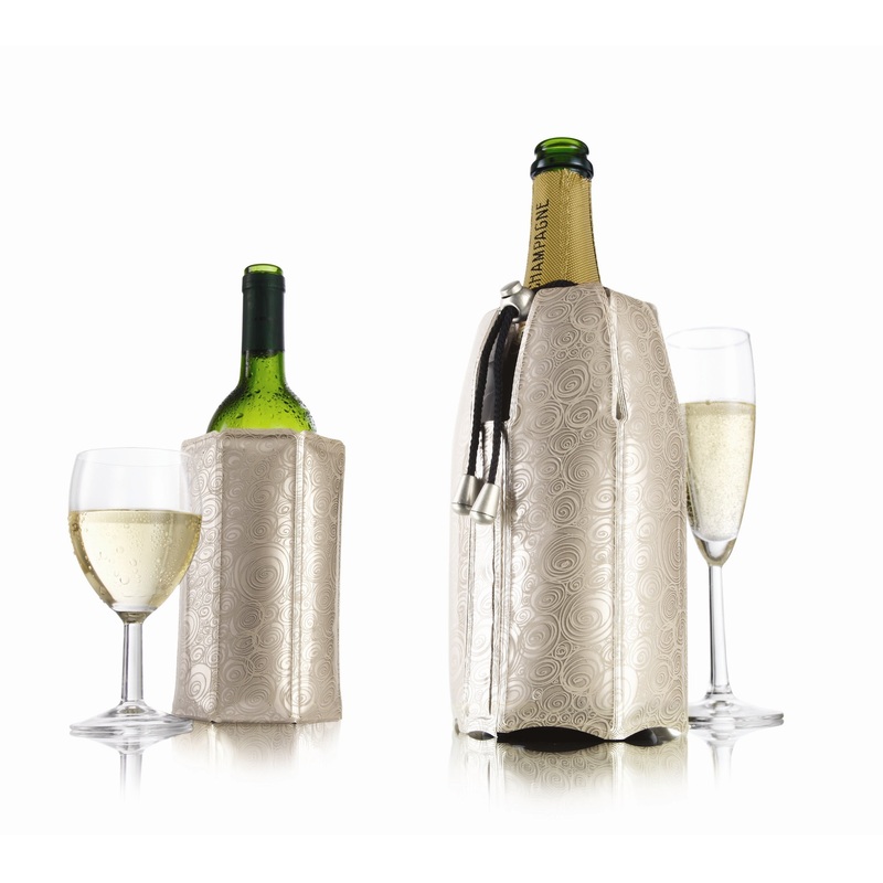 Vacu Vin Wine Rapid Wine & Champagne Cooler - Platinum 2er Set
