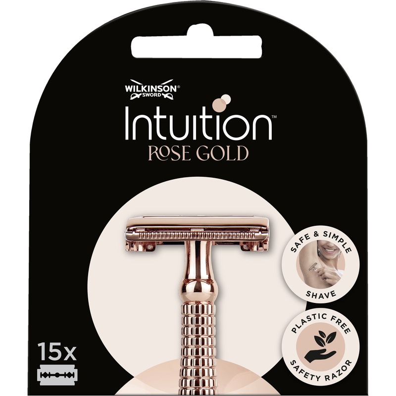 Wilkinson Rasierklingen Intuition Rose Gold Ersatzklingen 15 Stck