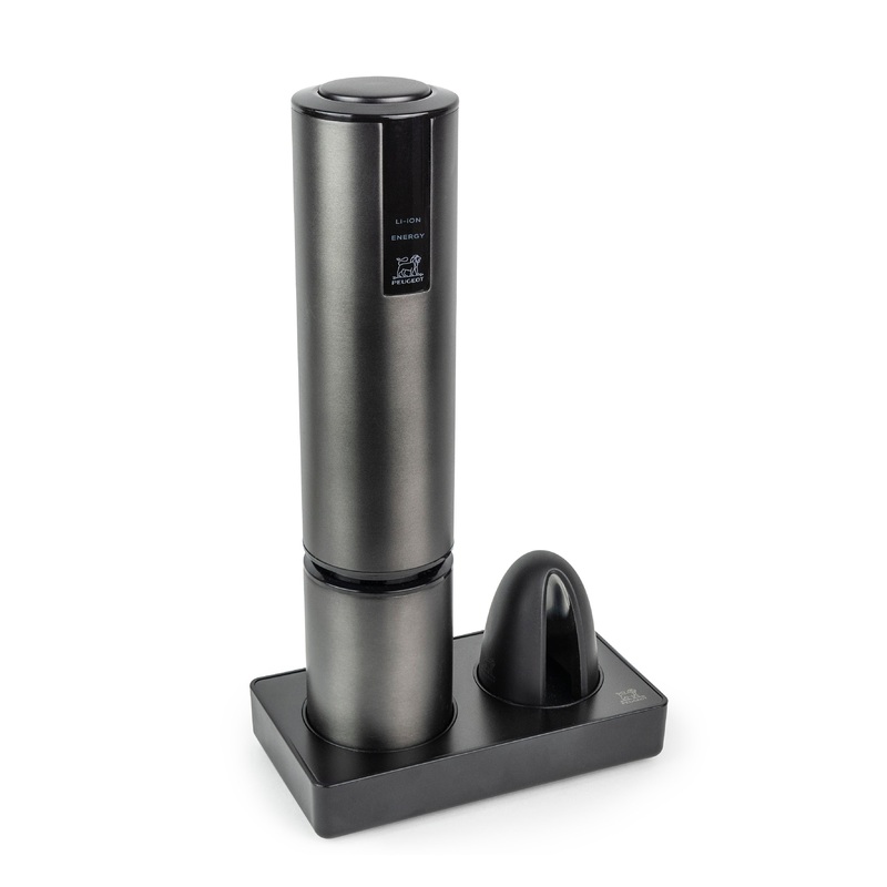 Peugeot Korkenzieher ELIS TOUCH Elektrischer mit Lithiumbatterie, Karbon