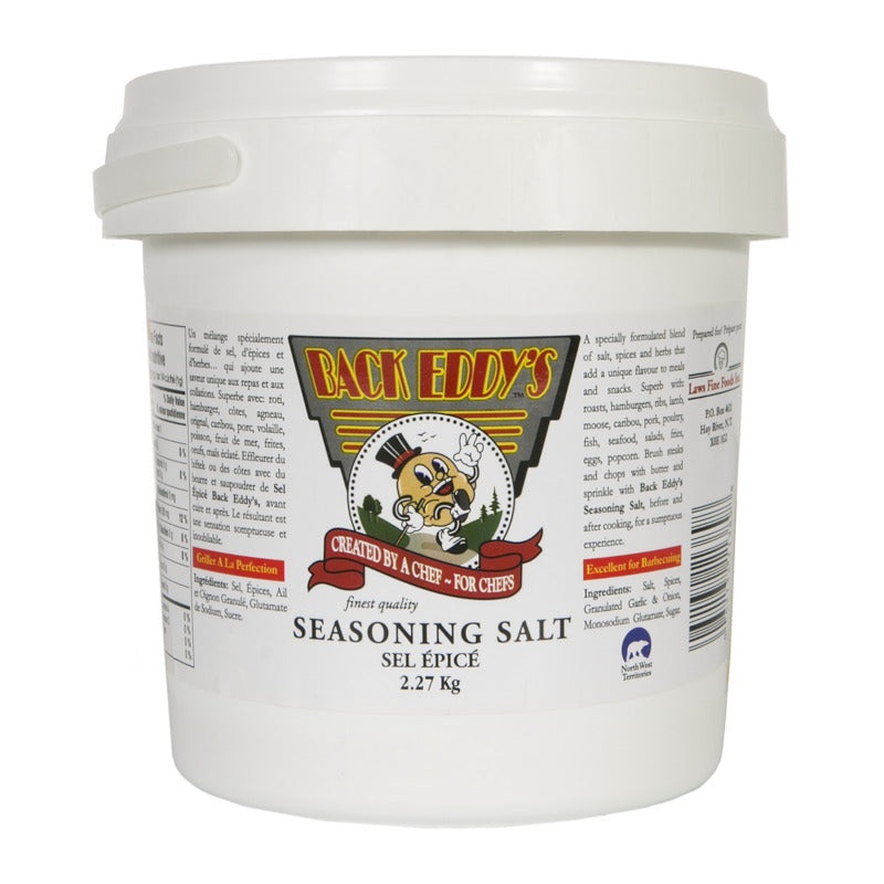 Back Eddys Seasoning Salt 2.27 KG