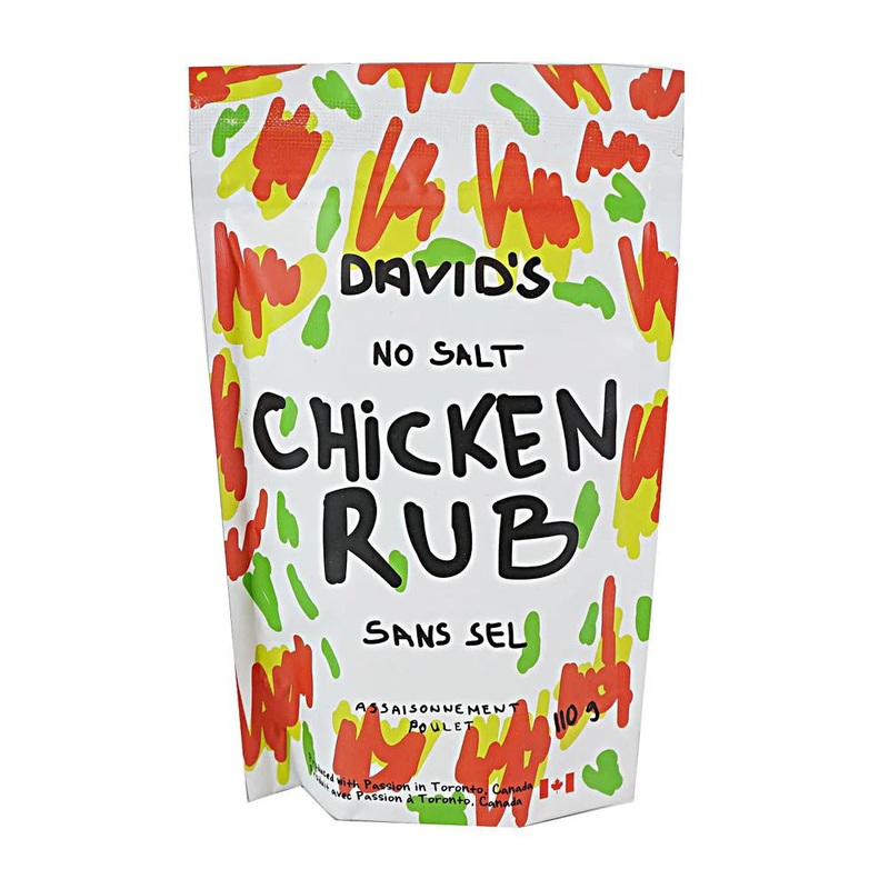 David's No Salt Chicken Rub - 110 g