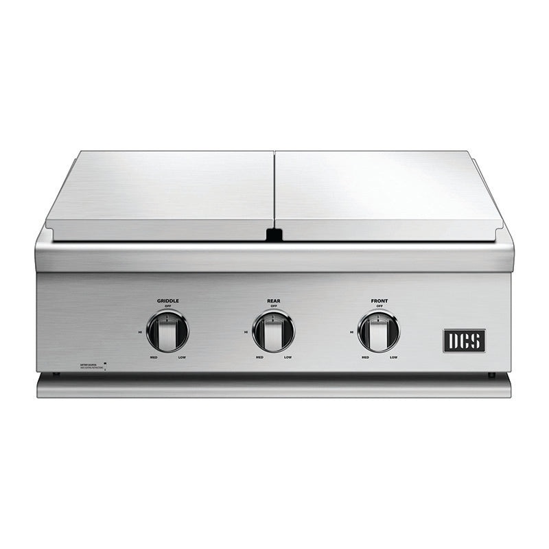 DCS 30" Series 7 Griddle/Double Side Burner