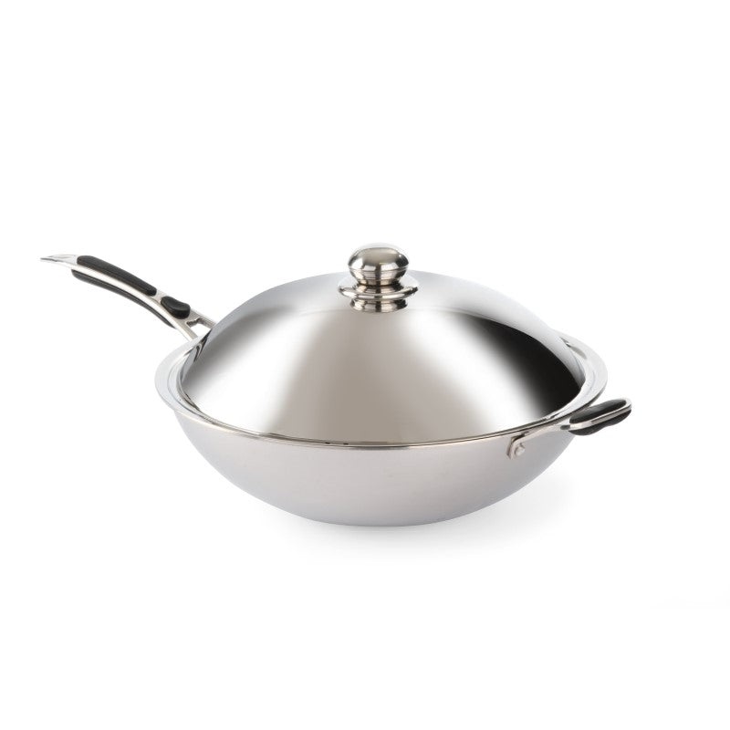 HENDI Wok aus Edelstahl