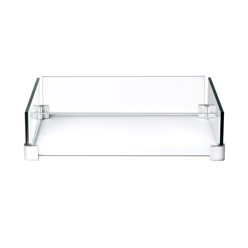 Napoleon PATIOFLAME 23"  x 23" Square Glass Wind Guard