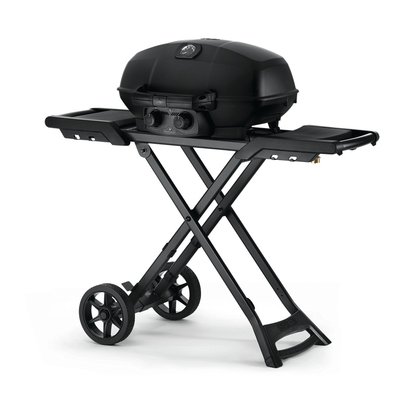 Napoleon Phantom TravelQ PRO285X Portable Gas Grill with Scissor Cart