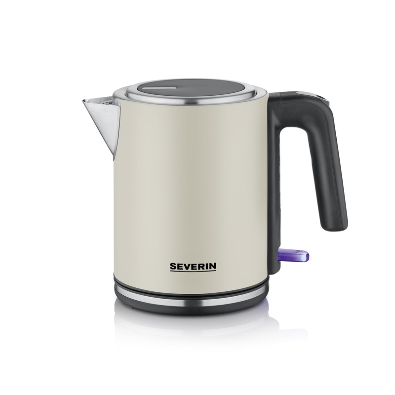 Severin Wasserkocher 1 Liter, Wasserkocher, beige
