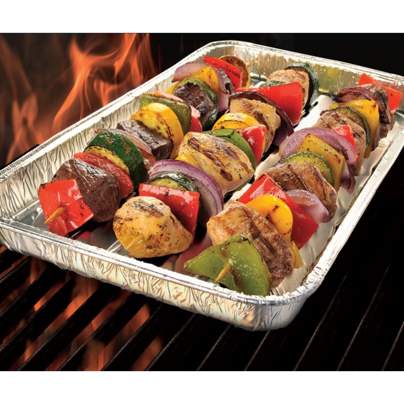 ALCAN Non-Stick BBQ Buddy Aluminum Tray (pack of 5)