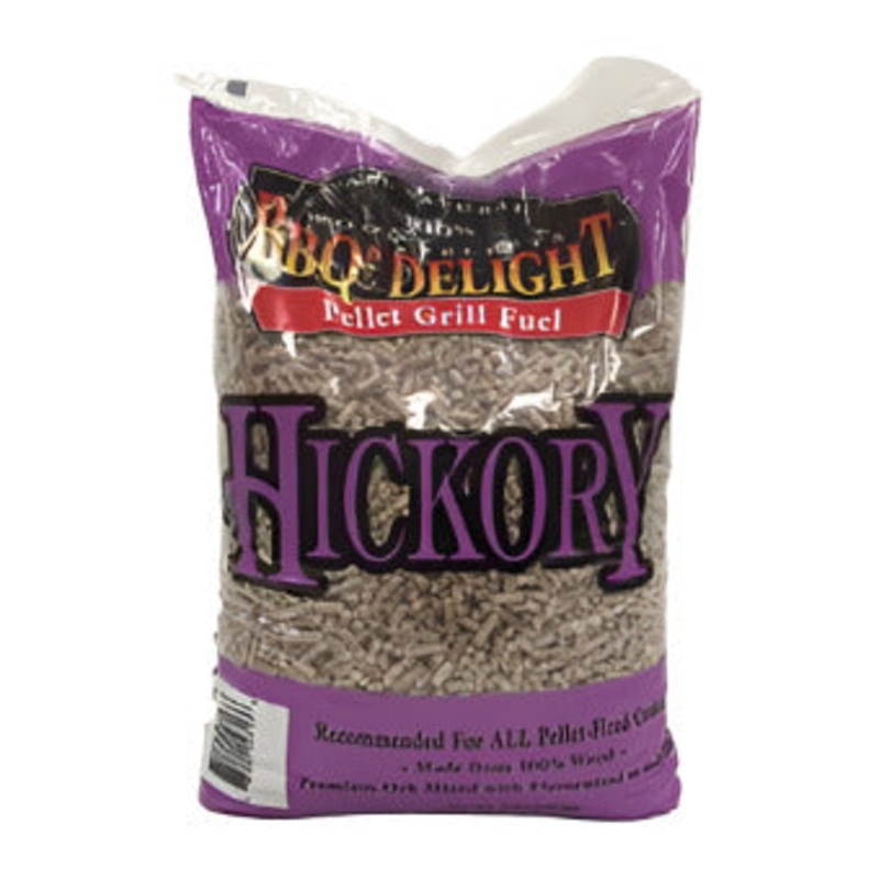 BBQr's Delight Wood Pellets Hickory - 20 lb