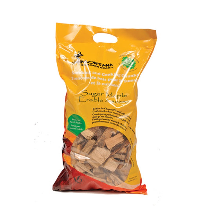 Montana Smoking Wood Chunks - Sugar Maple 10lbs