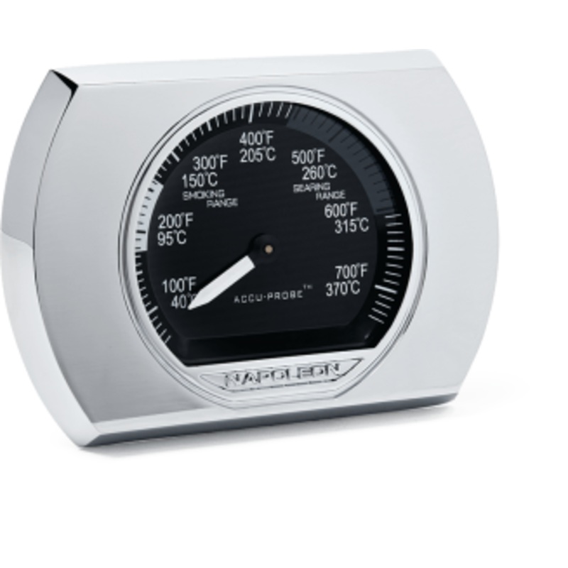 Napoleon S91005 Chrome Temperature gauge for Prestige Pro Series