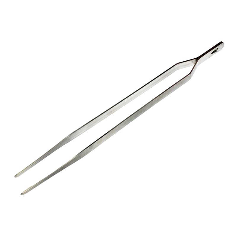 Big Boy Teeny Tip Tongs - 12" Stainless Steel Tongs