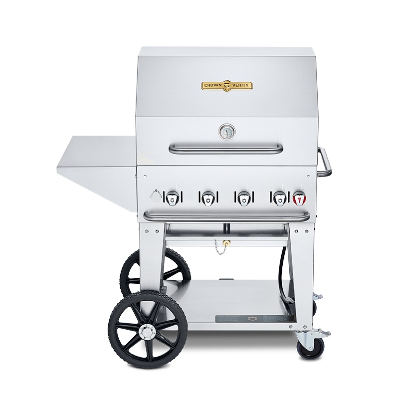 Crown Verity Mobile Grill Pkg - 30", 36", 48"