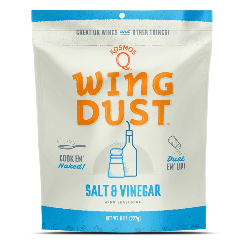 KOSMO'S Q Wing Dust - Salt & Vinegar