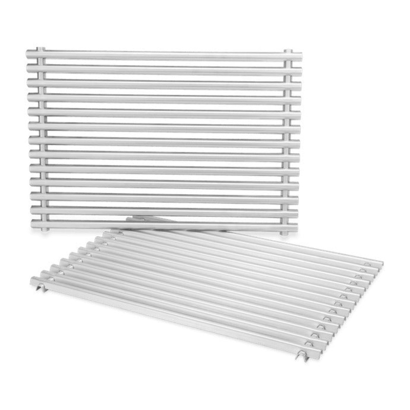Weber 65619 Stainless Steel 12" Cooking Grates for Summit and Genesis (Set of 2)