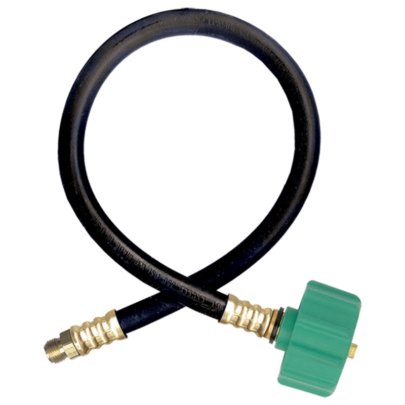 1/4 Male flared thread to Pig tail QCC - CSA APPROVED