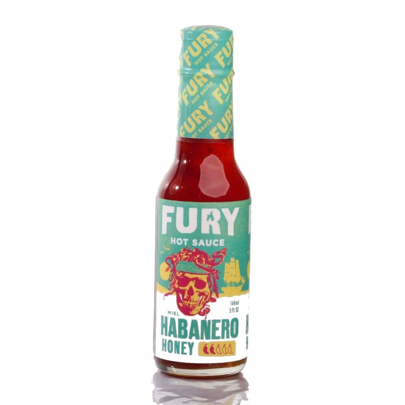 Fury Habanero Honey Hot Sauce - 5 oz