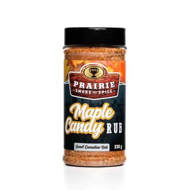 PRAIRIE SMOKE & SPICE - RUB - MAPLE CANDY 16 OZ