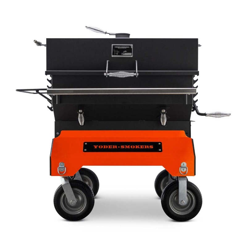 Yoder Smokers Flat Top 24" x 36" Competition Cart Charcoal Grill