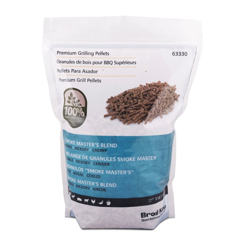 Broil King Pellets - Smoke Master's Blend - 3lb Bag
