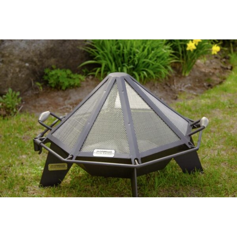 Iron Embers Stainless Steel Spark Screen - 2' Cottager