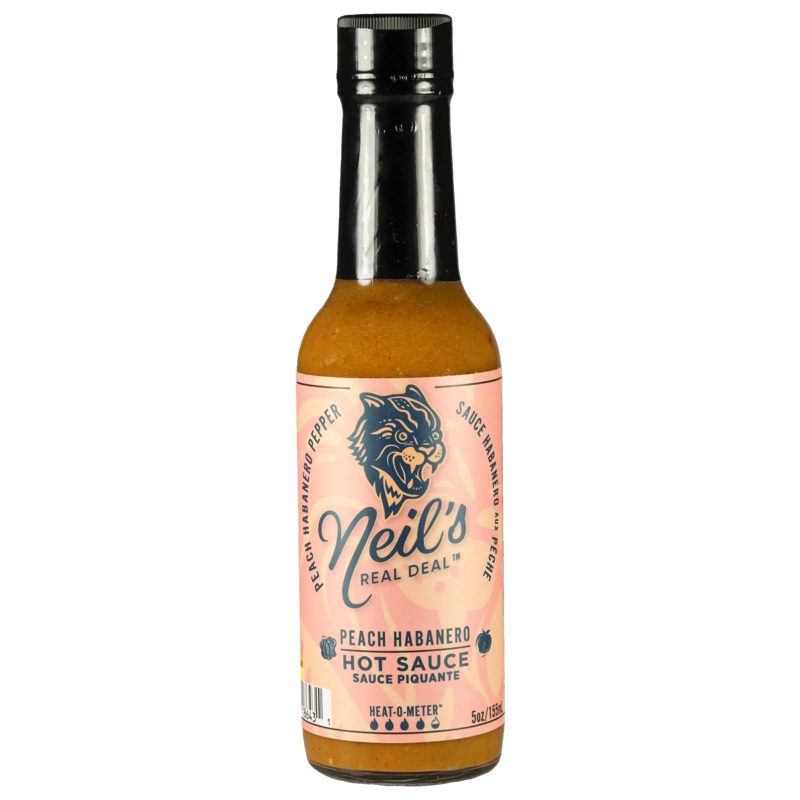 Neil's Real Deal - Peach Habanero Honey Hot Sauce