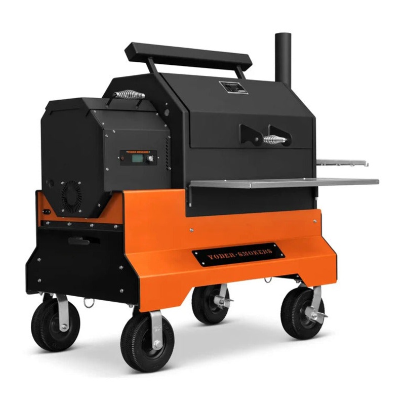 Yoder Smokers YS640S Competition Pellet Grill and Cart with Storage Drawer