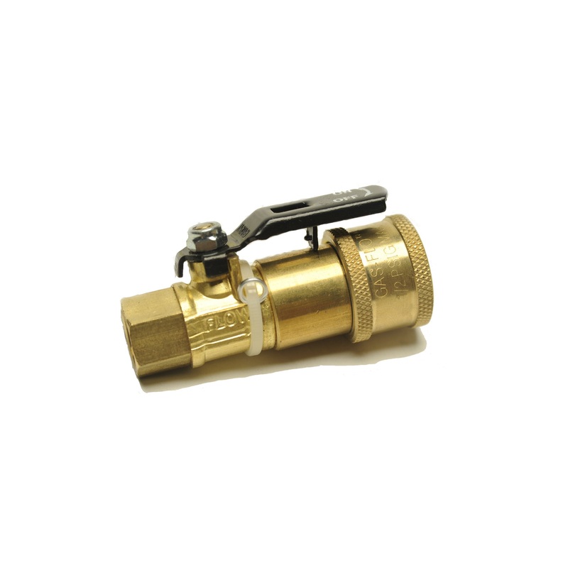 1/4" RV Liquid Propane Quick Disconnect Coupler