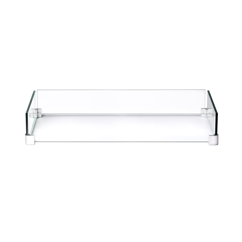 Napoleon PATIOFLAME 36" x 14.5" Rectangular Glass Wind Guard