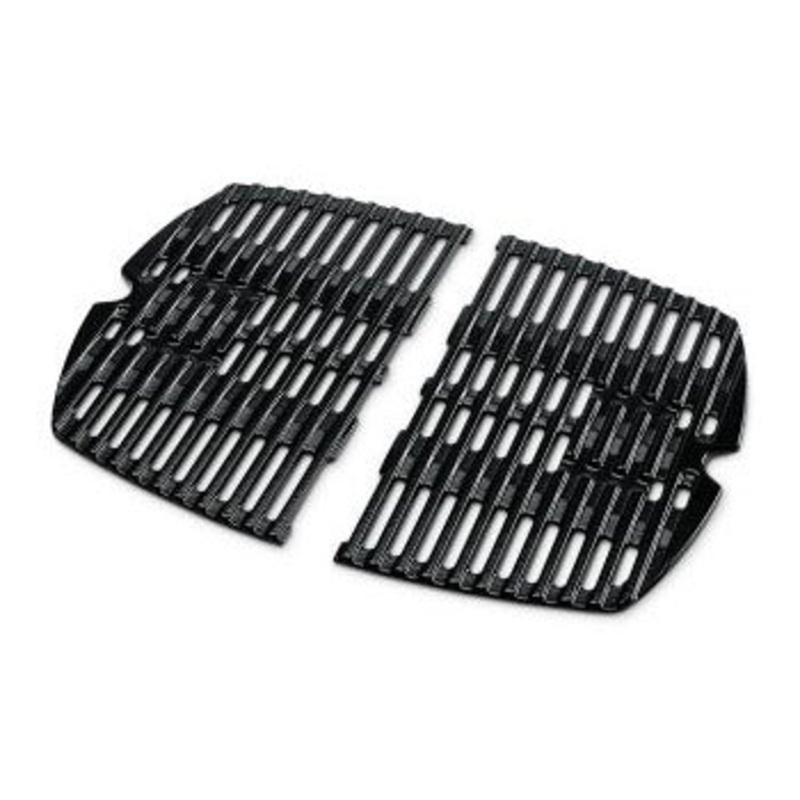 Weber 7644 Weber Q 100/1000 Replacement Cooking Grate (Set of 2)