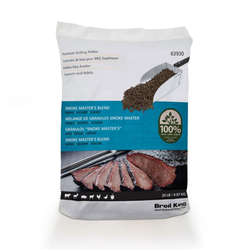 Broil King Pellets - Smoke Master's Blend - 20lb Bag
