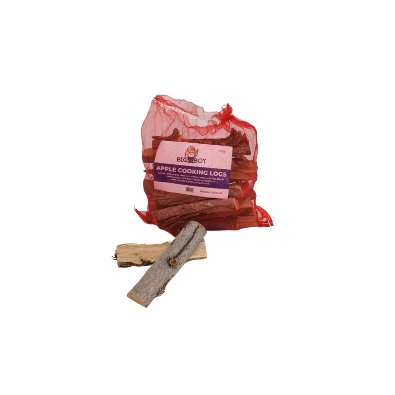 Big Boy Smoking Wood Logs - Apple Cooking Logs 10lbs