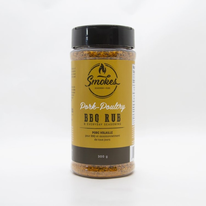 Smokes Seasoning - Pork-Poultry Rub