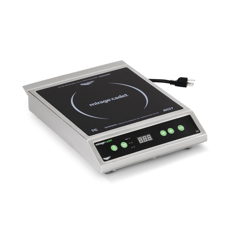 Vollrath 59310 Mirage Cadet Countertop Induction Range, 1400 W, 120 V