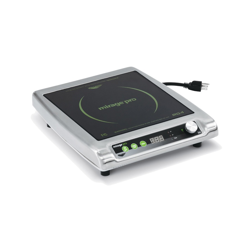Vollrath 59510P Mirage Pro Countertop Induction Range, 1400 W, 120 V