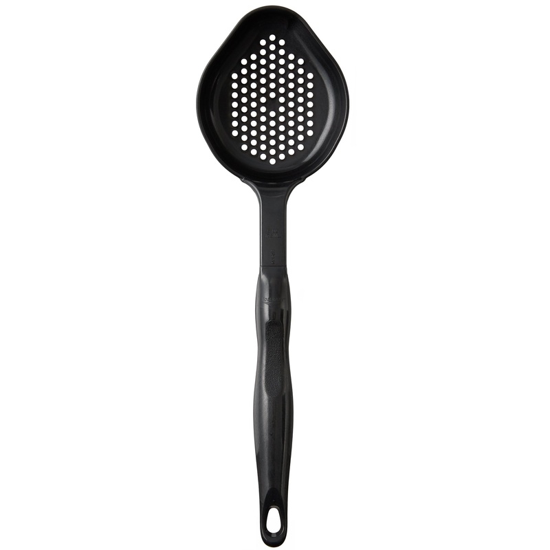 Vollrath Perforated Spoodle, 6 oz, Black Nylon