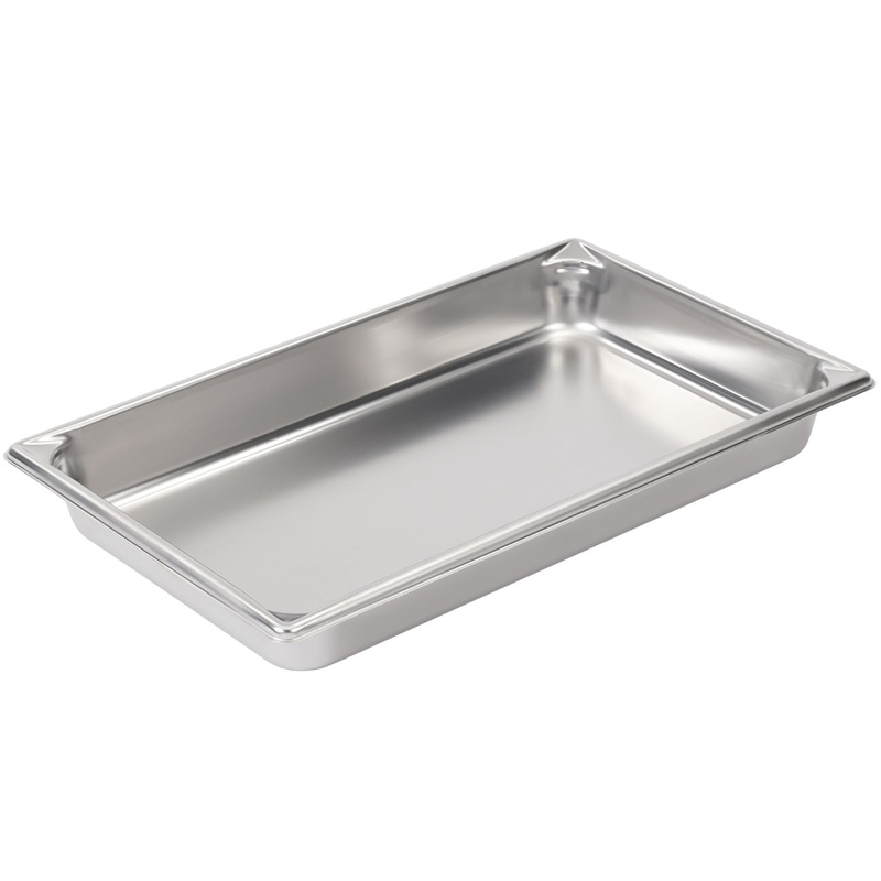 Vollrath Super Pan V Full Size Food Pan, 22 Gauge Stainless Steel
