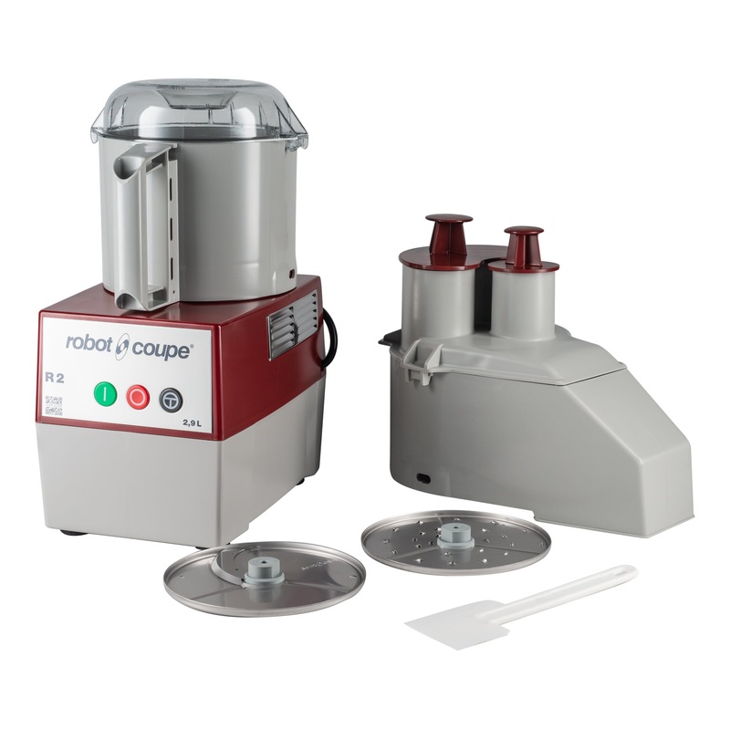 Robot Coupe R2N Combination Food Processor, Grey Plastic 3 qt Bowl, 1 HP, 120V