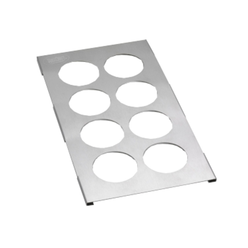 TableCraft 8 Squeeze Bottle Template, Stainless Steel