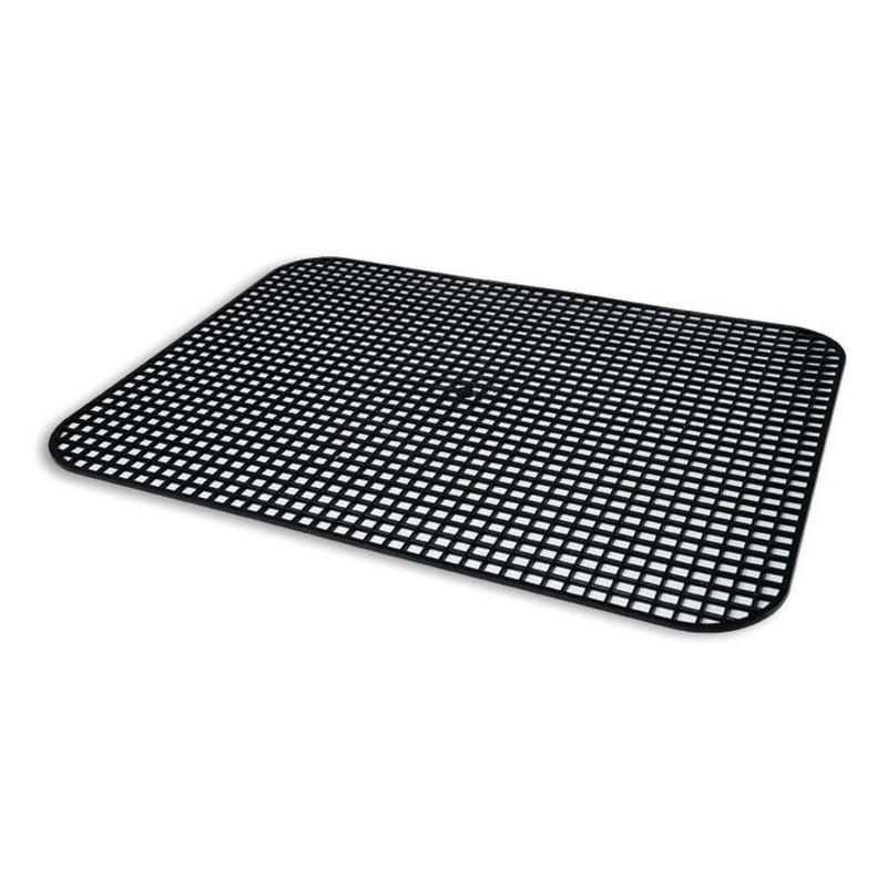 Vollrath Anti-Skid Tray Mat, Black, 16.125" x 12.5"