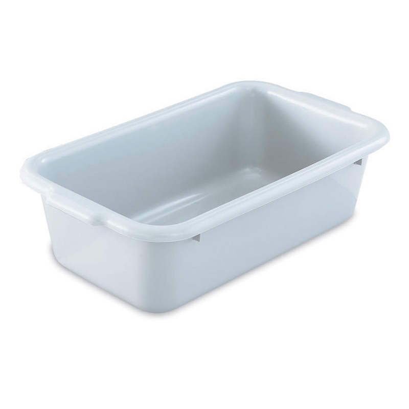 Vollrath Bus Bin, 20" x 12" x 6", Grey