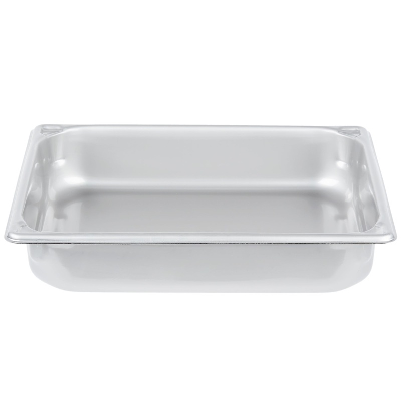 Vollrath Super Pan Half Size Heavy-Duty Food Pan, 2.5" Deep, 20 Gauge Stainless Steel
