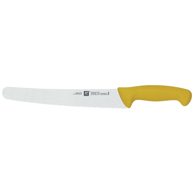 Zwilling TWIN Master Bread Knife, 9.5", Yellow